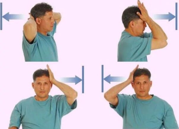 Gymnastics for the neck with osteochondrosis